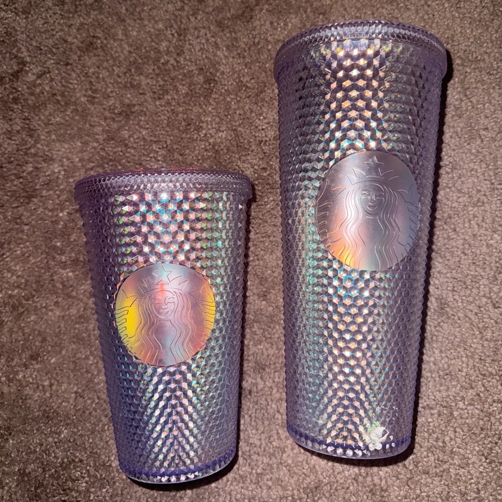 Starbucks Iridescent Tumbler Set💛